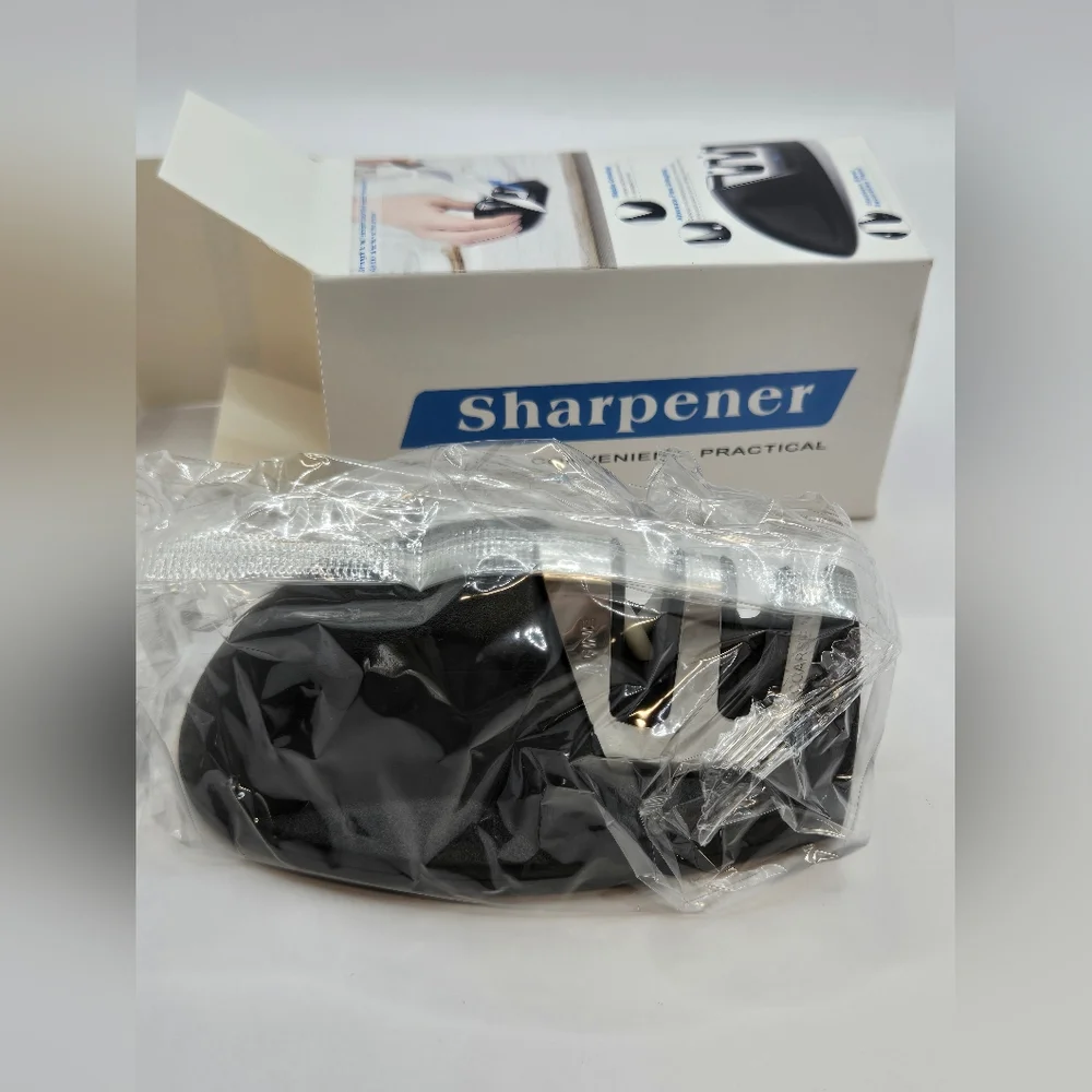 2-Stage Compact Knife Sharpener Coarse/Fine‎ Tungston/Ceramic
